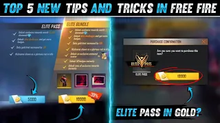 Top 5 New Tricks In Free Fire | Free Fire Tips and Tricks | Garena Free Fire | Part - 78