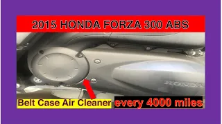 [ 2015 HONDA FORZA 300 ABS ] Belt Case Air Cleaner