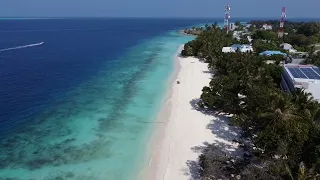 🇲🇻 | Dharavandhoo | Maldives | Kiha Beach | Drone Video