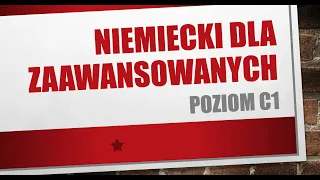 SŁOWNICTWO - POZIOM C1