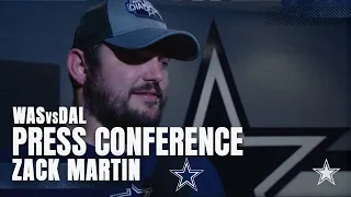 Zack Martin Postgame Week 16 | #WASvsDAL | Dallas Cowboys 2021