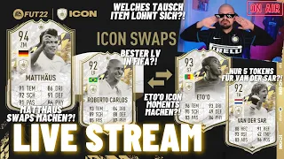 ICON SWAPS 3 GRINDEN!🔥 Welcher Swap lohnt sich am meisten?!🤔 FIFA 22 LIVE STREAM Deutsch