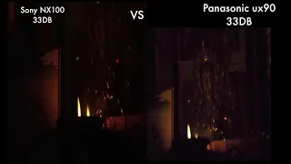 Sony NX100 VS Panasonic UX90 In Low Light. Comment below Which one Better In Low Light