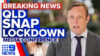 Queensland to enter 'strictest' lockdown in state's history today | Coronavirus | 9 News Australia