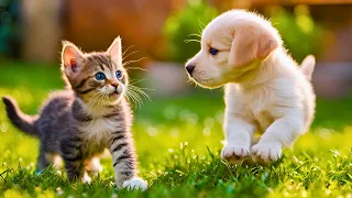 Cute & Funny Cats and Dogs Compilation🐱  - The Best Animal Moments #cat #cats #kitten #kittens #cute