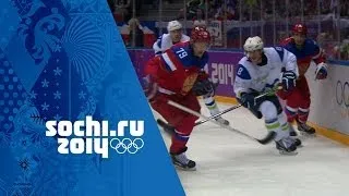 Ice Hockey - Men's Group A - Russia v Slovenia | Sochi 2014 Winter Olympics