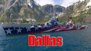 Path to The Cleveland! Dallas (World of Warships Legends Xbox Series X) 4k