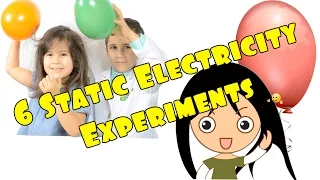 6 Static Electricity Balloon Experiments You can do at home Easy Kid Science - STEM