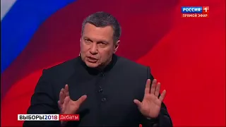 Дебаты как шоу: Жириновский с матом, а Собчак  с водой