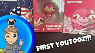 My Dead Meme Youtooz Collection Review! (Dead Meme, 4th Meme, Cupid Meme, and Dead Meme 1ft!)