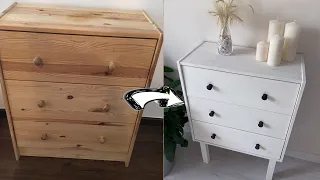 ПЕРЕДЕЛКА СТАРОГО КОМОДА I IKEA RAST Makeover