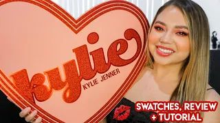 KYLIE COSMETICS VALENTINE'S DAY COLLECTION 2022 | SWATCHES, REVIEW + TUTORIAL | Makeupbytreenz