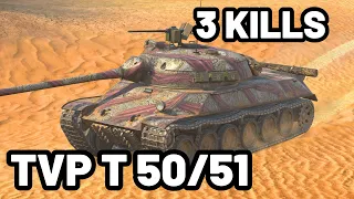 TVP T 50/51 | 8.3K DAMAGE | 3 KILLS | WOT Blitz Pro Replays