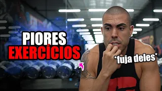 Piores exercícios para a musculação