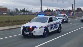 Royal Newfoundland Constabulary Funeral Procession of Retired Deputy Commissioner