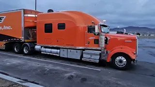 2009 KENWORTH RELIABLE ORANGE