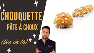 Cours de pâtisserie en direct : pâte à choux / chouquettes