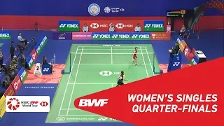 QF | WS | Ratchanok INTANON (THA) [6] vs Akane YAMAGUCHI (JPN) [2] | BWF 2018