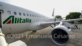 TRIP REPORT | ALITALIA| Airbus A319-112 | Reggio Calabria - Rome Fiumicino  | Economy Light