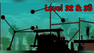 Ninja Arashi 2 - Level 32 & Level 33 (No deaths & 3 stars)