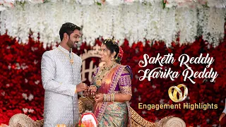 Engagement Highlights | Saketh Reddy 💖 Harika Reddy | @mycapturesap