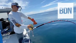 3 teens catch a 700-pound tuna off the Maine coast