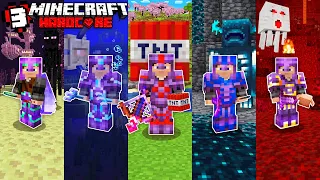 I Made Custom Armor for Every Enchantment in Minecraft Hardcore…