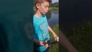 Bait caster - the secret revealed by a 10 year old kid!