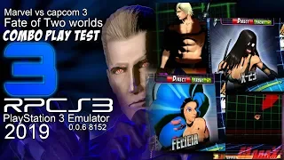 RPCS3 PS3 Emulato Marvel vs Capcom 3 Fate of two worlds [ Fps Speed UP Teaching ] 2019