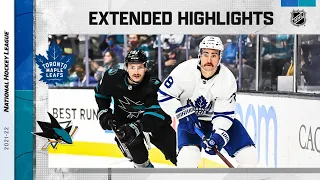 Toronto Maple Leafs vs San Jose Sharks Nov 26, 2021 HIGHLIGHTS