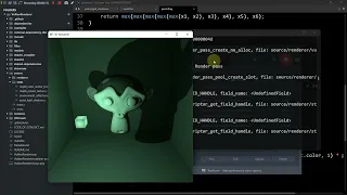 Blender Monkey in Vulkan