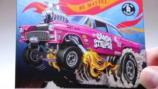 Hot Wheels RLC '55 Candy Striper Gasser opened...