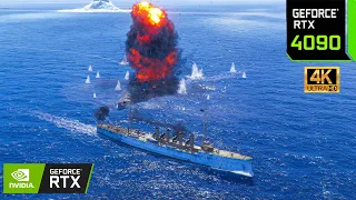 WORLD OF WARSHIPS: RTX 4090 24GB ( 4K Ultra Graphics )