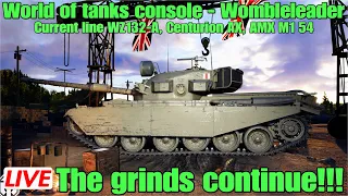 World of tanks console - Wombleleader....Getting double XPs and continuing the grinds