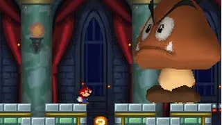 New Super Mario Bros. (DS) 100% Walkthrough - World 4 (All Star Coins & Secret Exits)