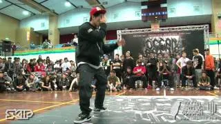 Hip-Hop Best16-6 Ken vs Yukihiro | 20130303 OBS VOL.7 TAIWAN FINAL