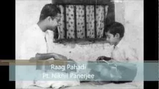 Nikhil Banerjee Raag Pahadi  -HD FULL version-  Pandit Nikhil Banerjee