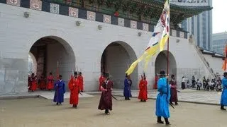 Changing of the Royal Guard, Gyeongbokgung Palace-Seoul, South Korea