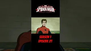 ULTIMATE SPIDER MAN SEASON 1 EPISODE 21 IN HINDI 🕸️🕷️ #ultimatespiderman #shorts #marvel