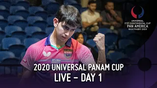 LIVE Day 1 - Morning (1) | ITTF 2020 Pan Am Cup