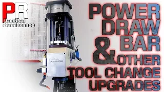 G0704 Power Draw Bar! And other Tool Changing Options for a small milling machine!!