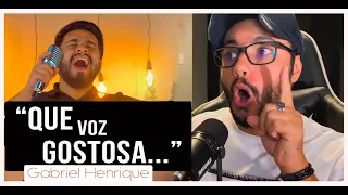 Gabriel Henrique, I Want To Know What Love Is - QUE VOZ INCRÍVEL! Reaction by Voice House