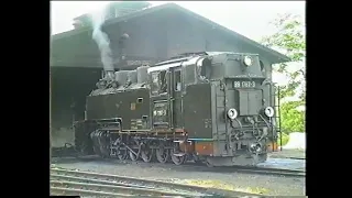 Radeburg - Radebeul 1991, Schmalspurbahn vor den Toren Dresdens