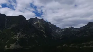 Drone footage 1080p - Vysoké Tatry Štrbské pleso - Slovakia