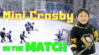 8-Year-Old Mini Crosby Scores 12U Hockey Matches [Highlights & Goals]