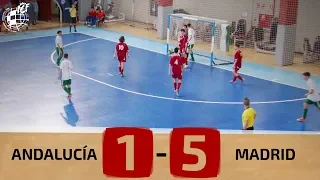 Resumen | Campeonato Selecciones Autonómicas | Final masculina Sub 19 | Andalucía 1-5 Madrid