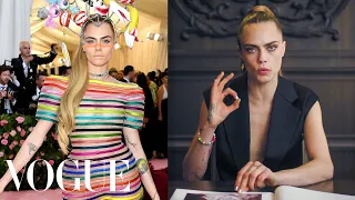 Cara Delevingne Breaks Down 21 Looks From the Met Gala to a Royal Wedding | Life in Looks | Vogue