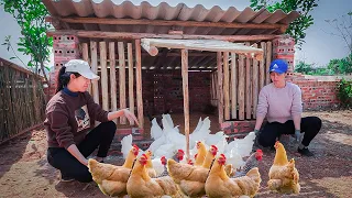 VIDEO FULL: 120 Days to build a house and garden - Start A New Life For Free  - Animal Farm Care