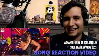 Ashanti - LADY OF SOUL MEDLEY (Live at Soul Train Awards) - Reaction Video