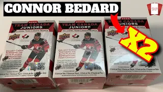 Opening Upper Deck Team Canada World Juniors Blaster Boxes 2022